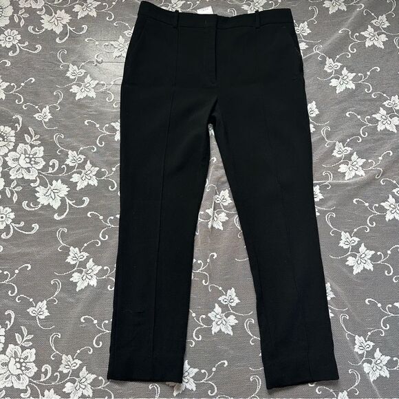 Emilio Pucci Black Stretch Wool Trousers Sz 12 - Picture 5 of 13